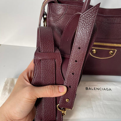 Balenciaga Edge Small City Bordeaux #Z 2018