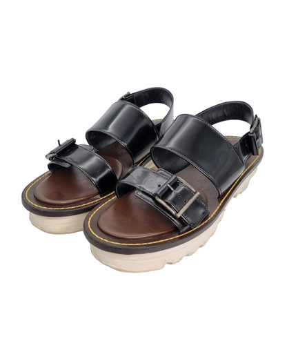 Marni Sandal Strap Black Brown Size 40/28,5