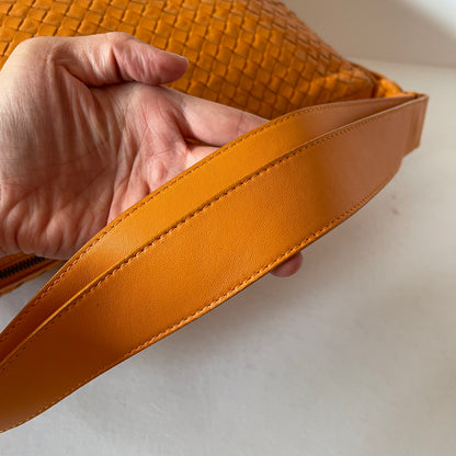 Bottega Veneta Trentino Hobo Bag Orange