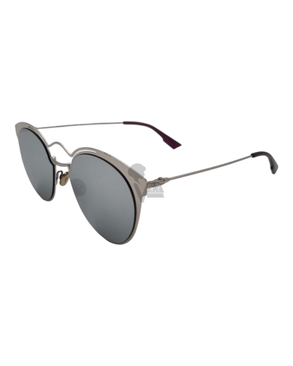 Dior Nebula Sunglasses Round List Silver And Purple