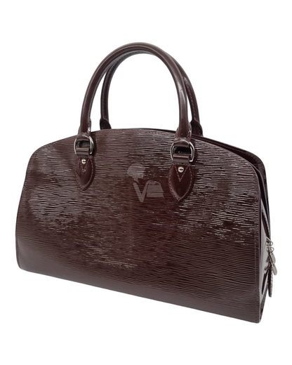 Louis Vutton Pont Neuf Maroon PM 2012 Size 35x11x23