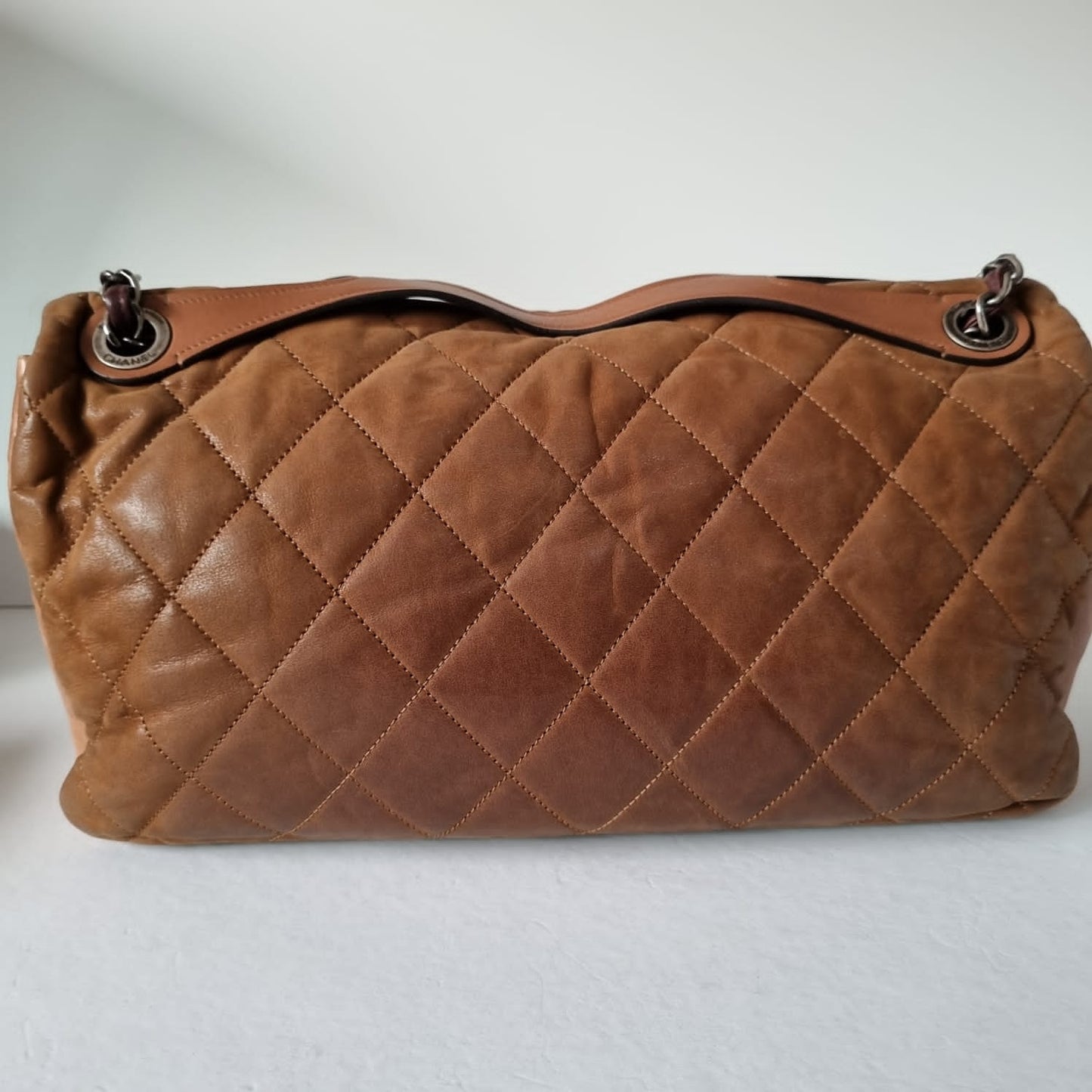 Chanel Flap In The Mix Calfskin Camel RHW #14