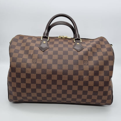 Louis Vuitton Speedy Bandou 35 Damier 2018 size 35x18x26