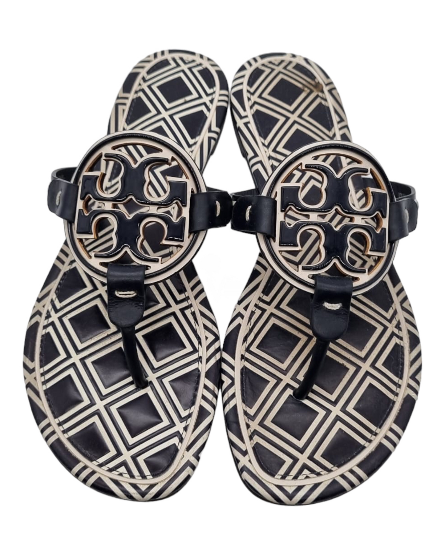 Tory Burch Metal Miller Sandal Size 7M/24