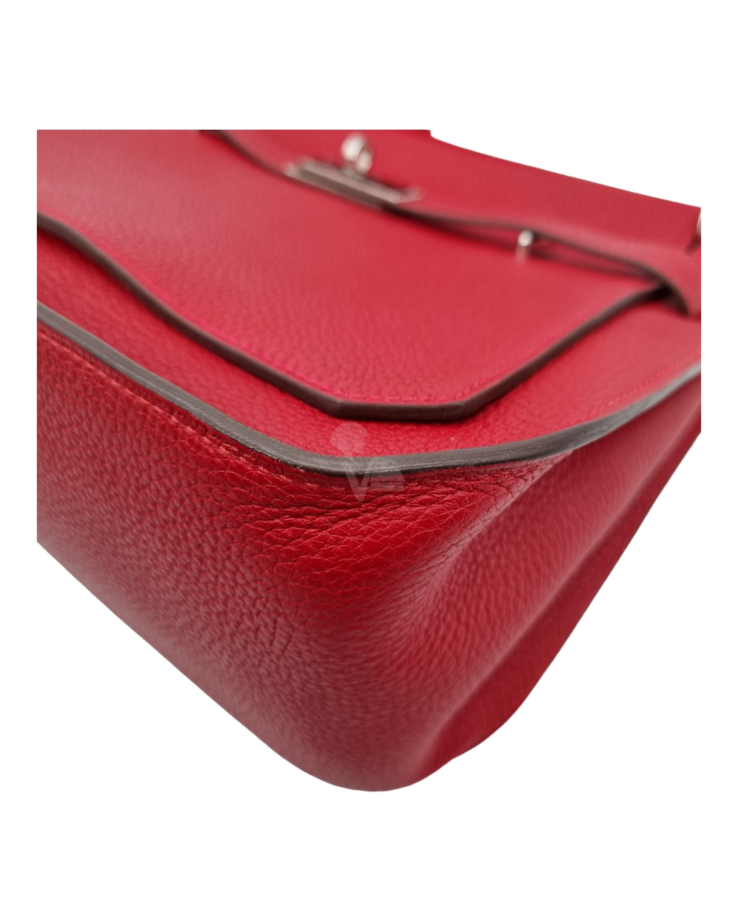 Hermes Jypsiere 28 Rouge Piment Clemence #P 2012 Size 28x12x23