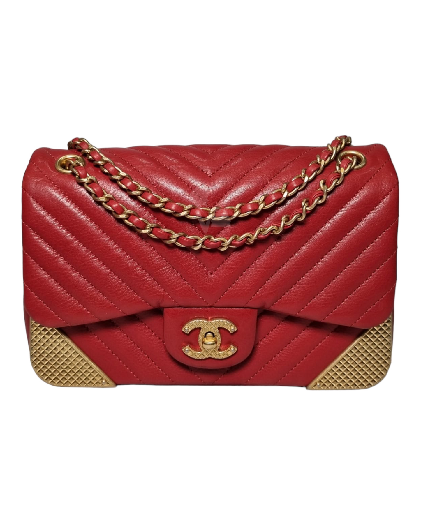 Chanel Rock The Corner Red GHW #25