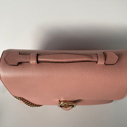 Gucci GG Interlocking Large Top Handle Pink