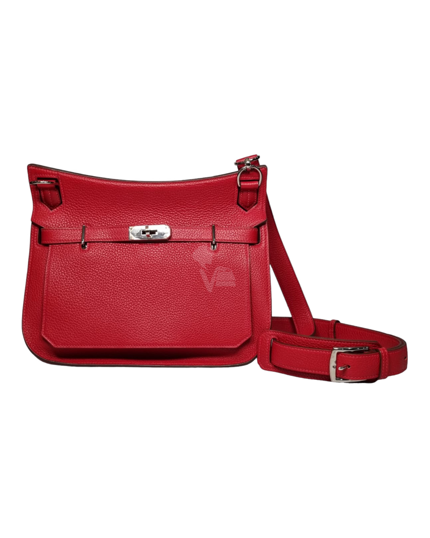 Hermes Jypsiere 28 Rouge Piment Clemence #P 2012 Size 28x12x23