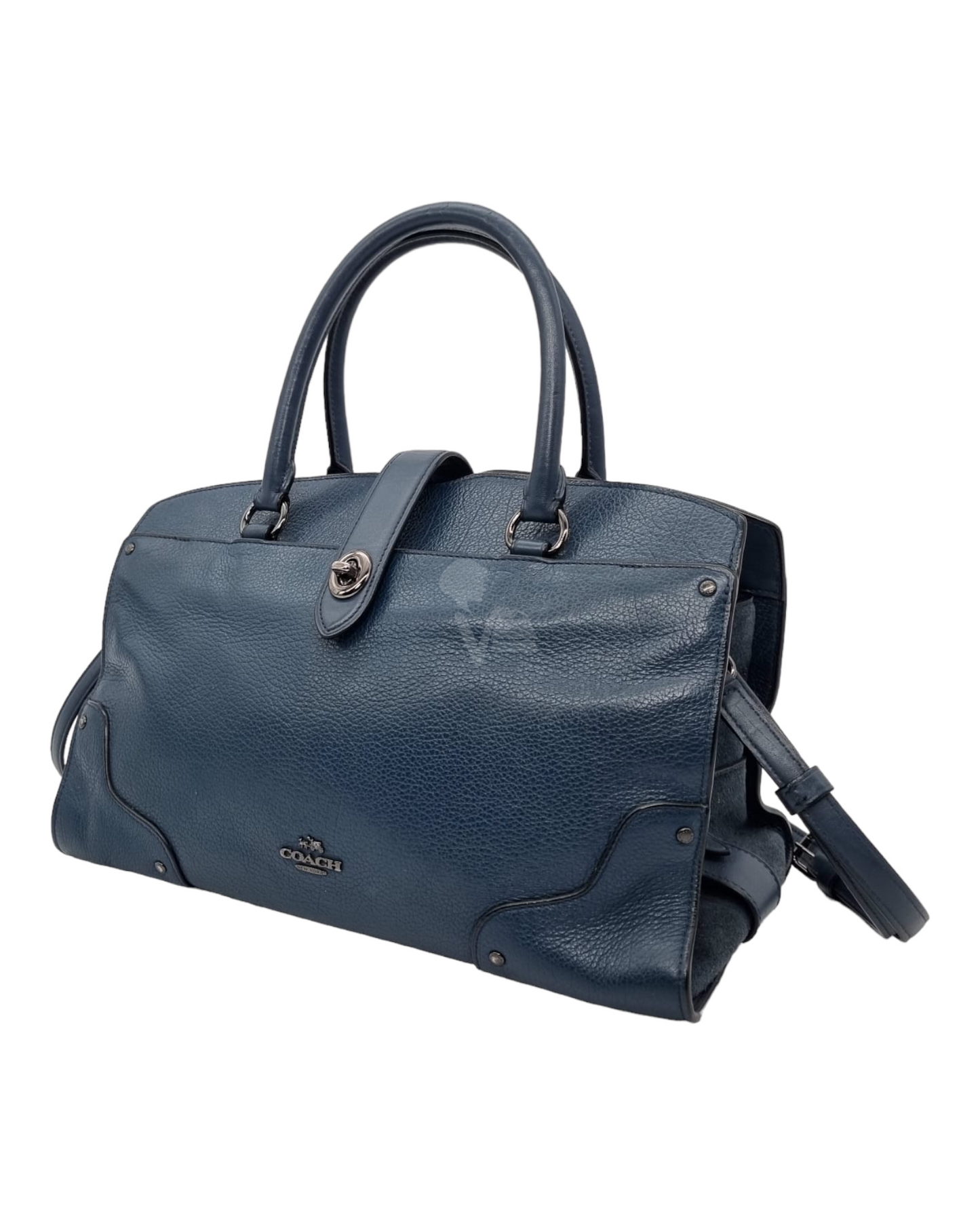 Coach Mercer Blue Navy Size 30x15x23