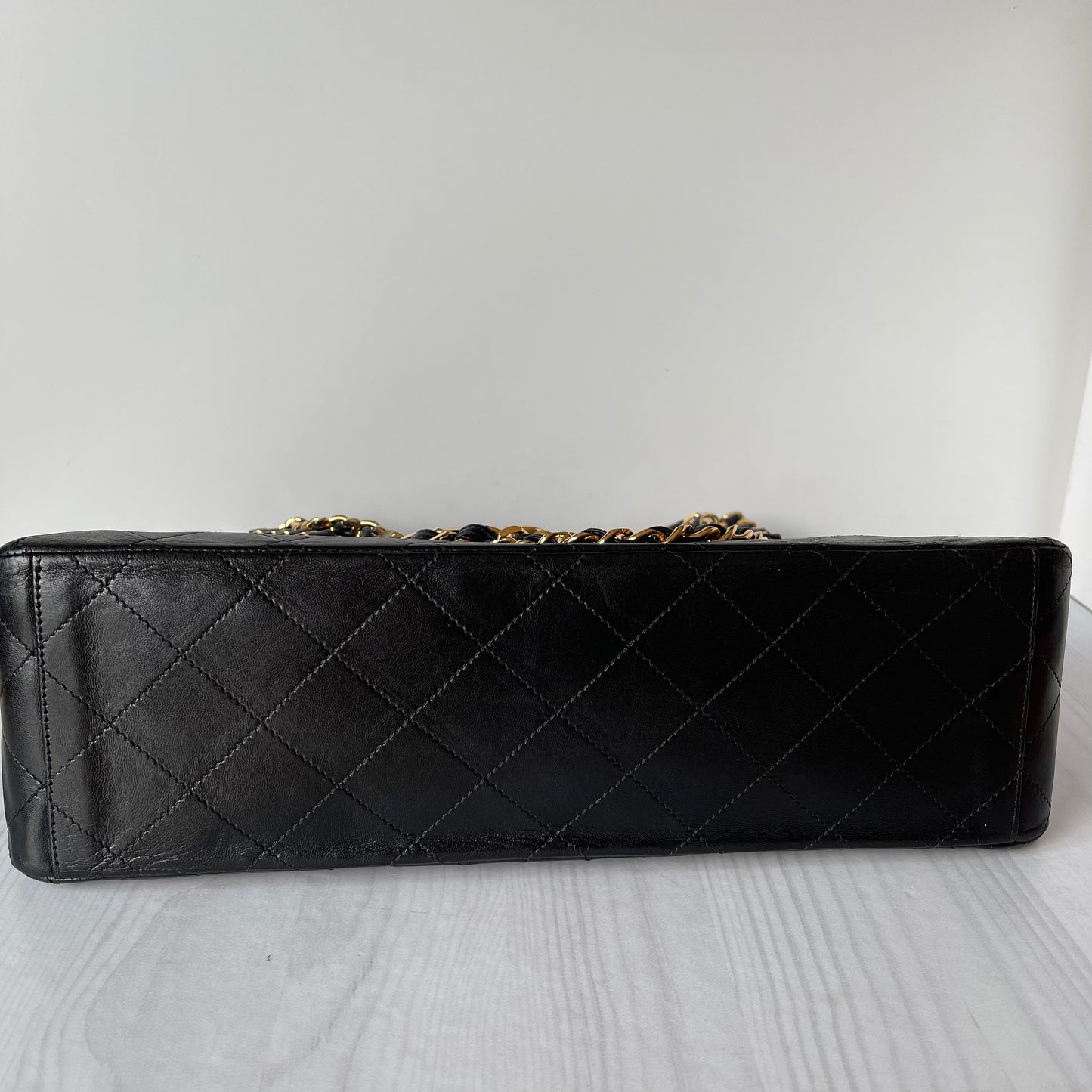 Chanel Maxi Vintage Flap Black #3