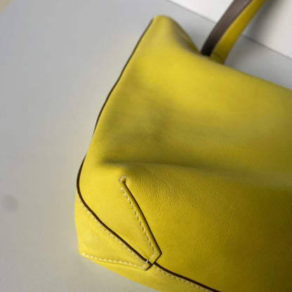 Hermes Sens Etoupe Lime Clemence Leather #O 2011