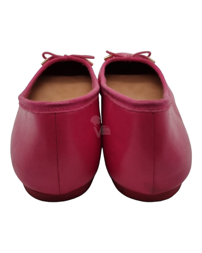 Coach Flat Shoes Fuchsia