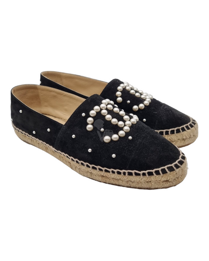 Chanel Espadrilles Pearl Size 39/25