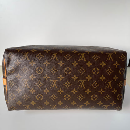 Louis Vuitton Speedy Bandou 35 Monogram Canvas 2012