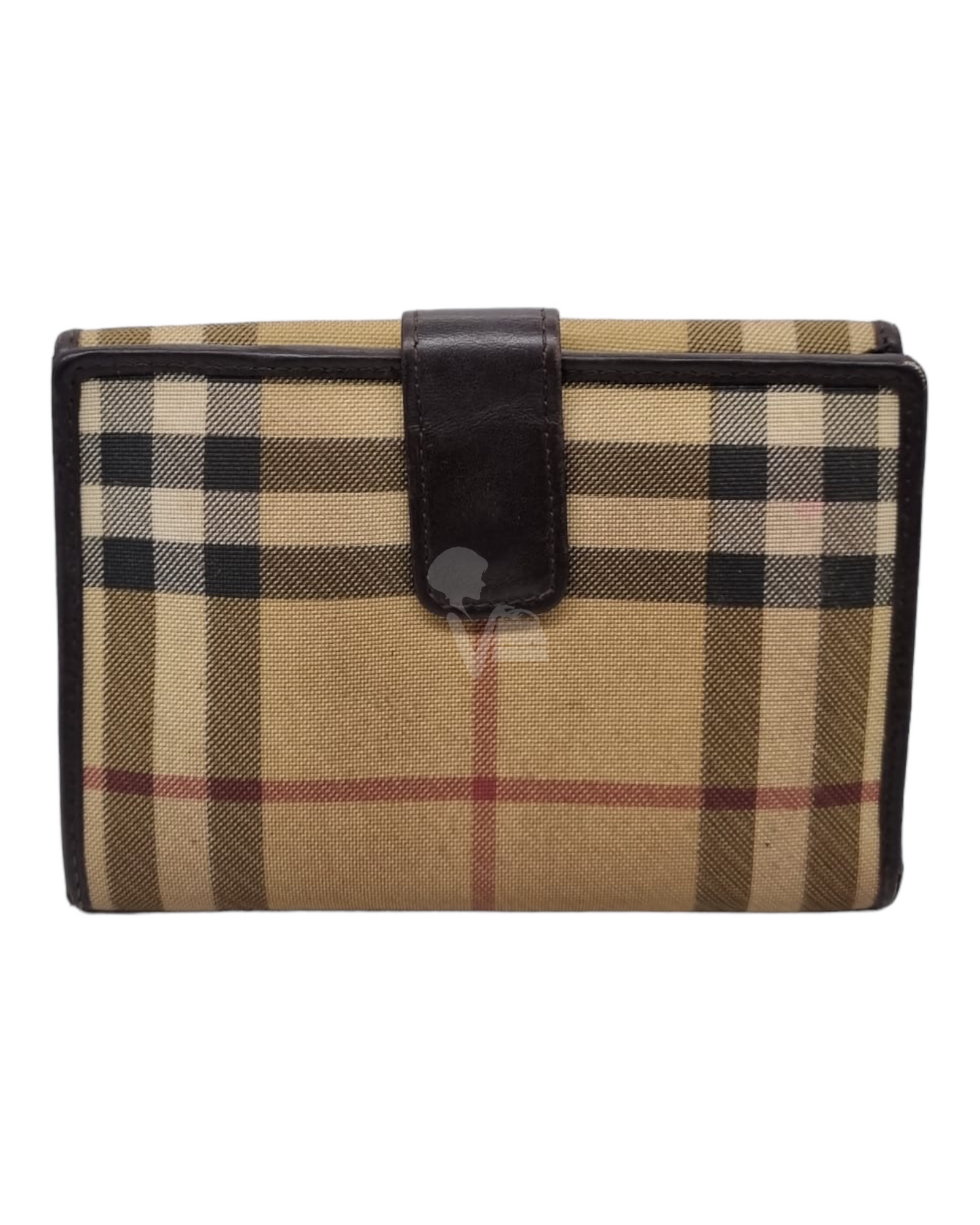 Burberry House Check Canvas Wallet Size 14x10