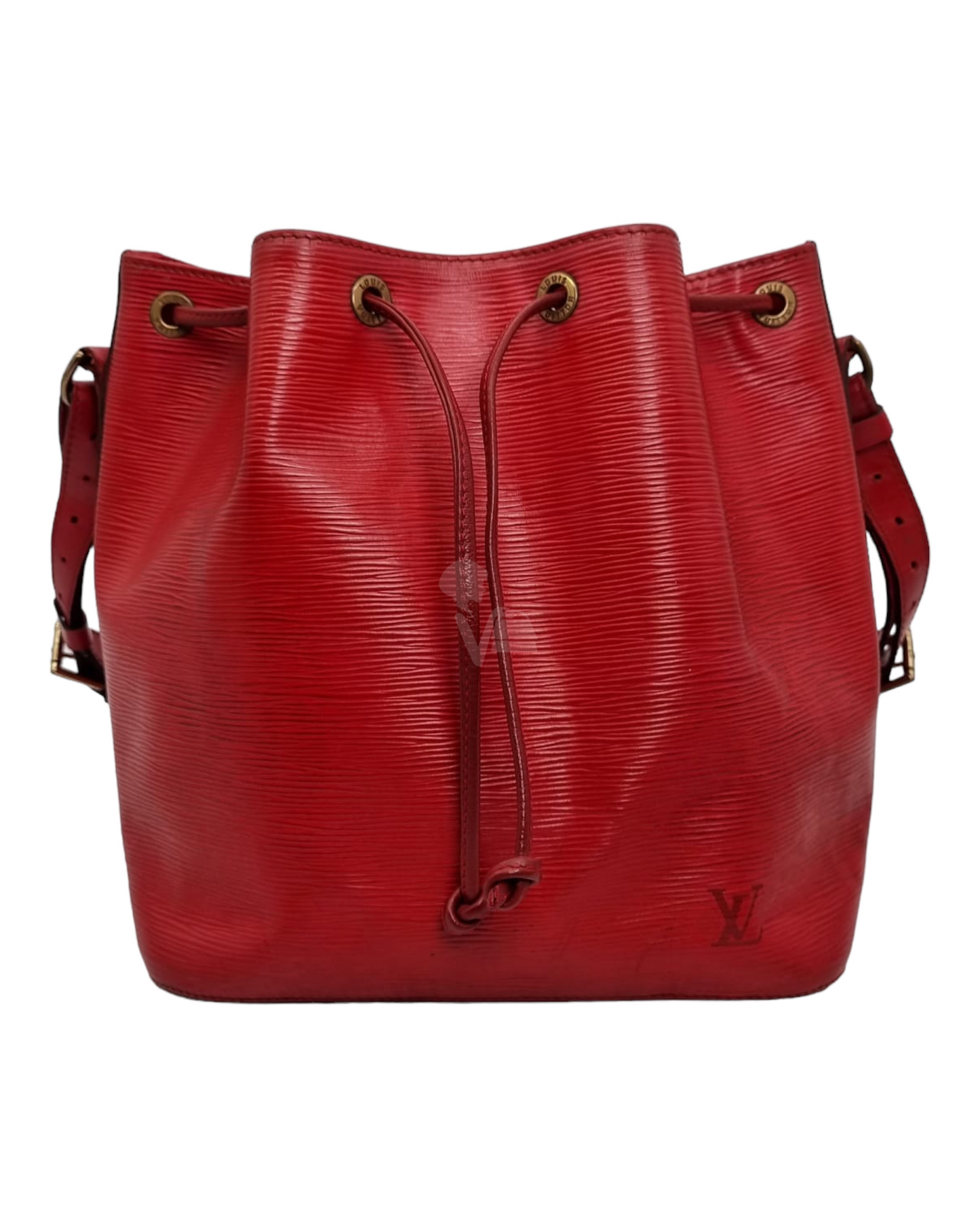 Louis Vuitton NeoNoe MM Epi Red 1995 Size 26x19x26