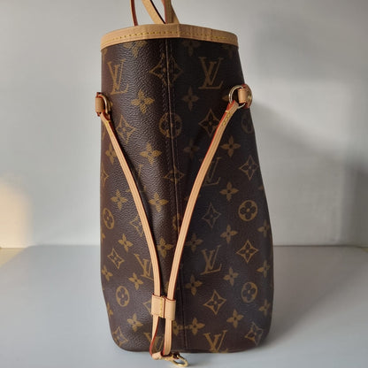 Louis Vuitton Neverfull MM Mono 2023 CHIP NBU Size 32x16x28