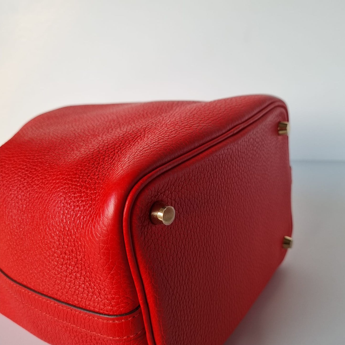 Hermes Picotin 18 Red Tomato Clemence #Y 2020 Size 18x13x18