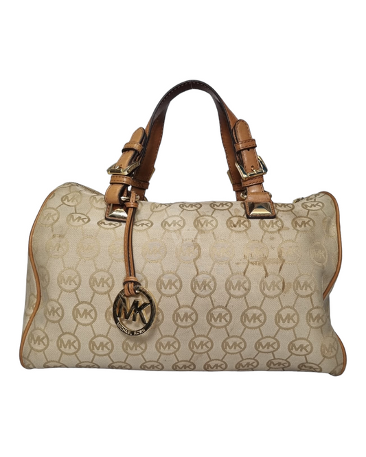 Michael Kors Grayson Monogram Jacquard Size 35x21x22