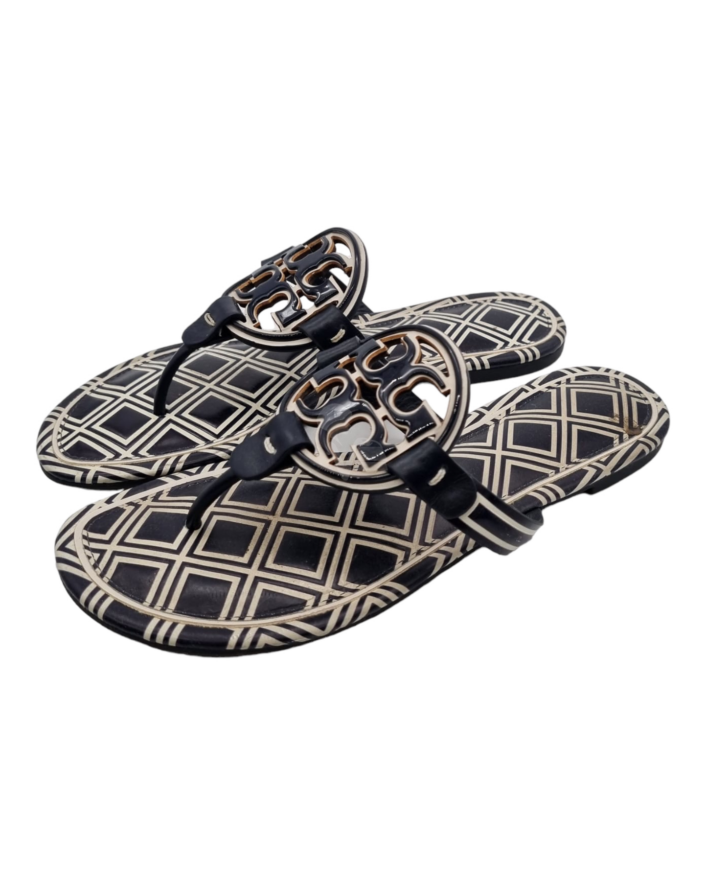 Tory Burch Metal Miller Sandal Size 7M/24