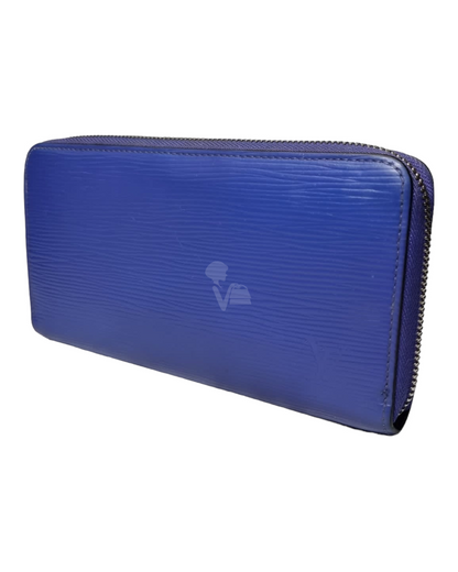 Louis Vuitton Long Wallet Epi Blue 2011