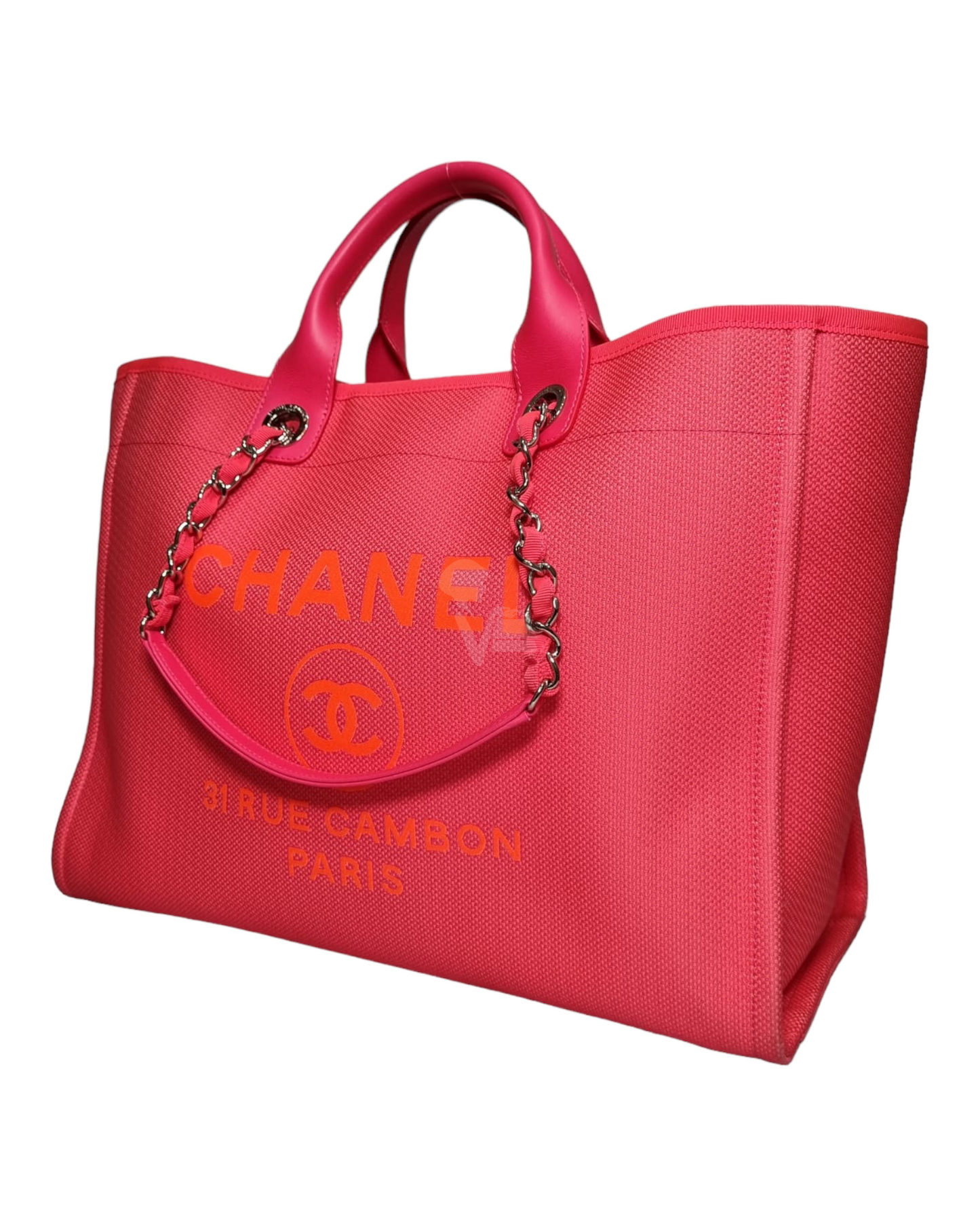 Chanel Deauville Medium Pink Neon #31