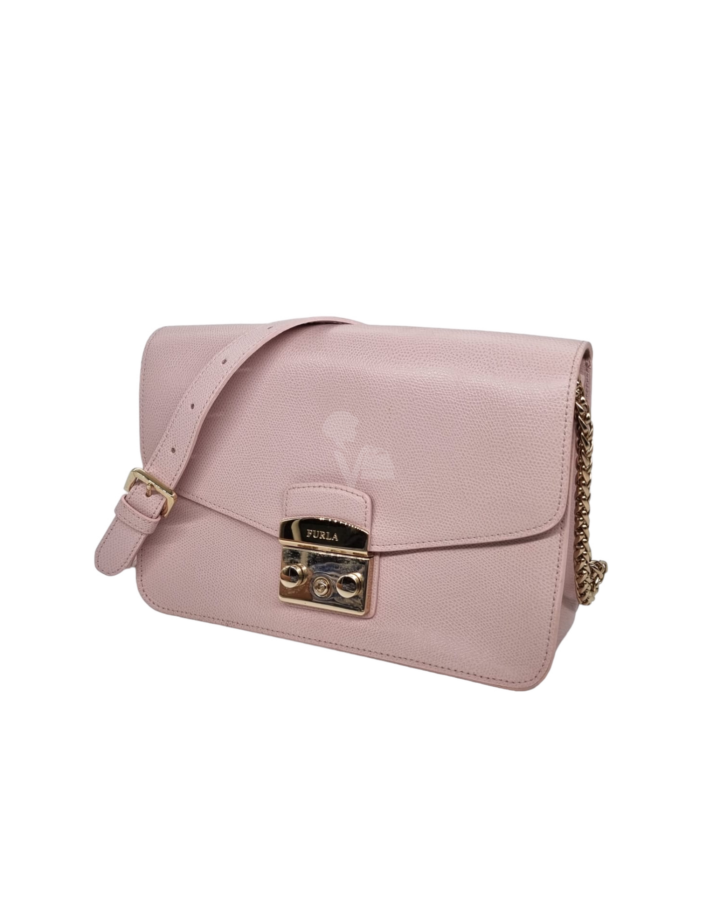 Furla Metropolis Pwder Pink Size 25x8x18