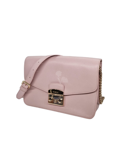 Furla Metropolis Pwder Pink Size 25x8x18