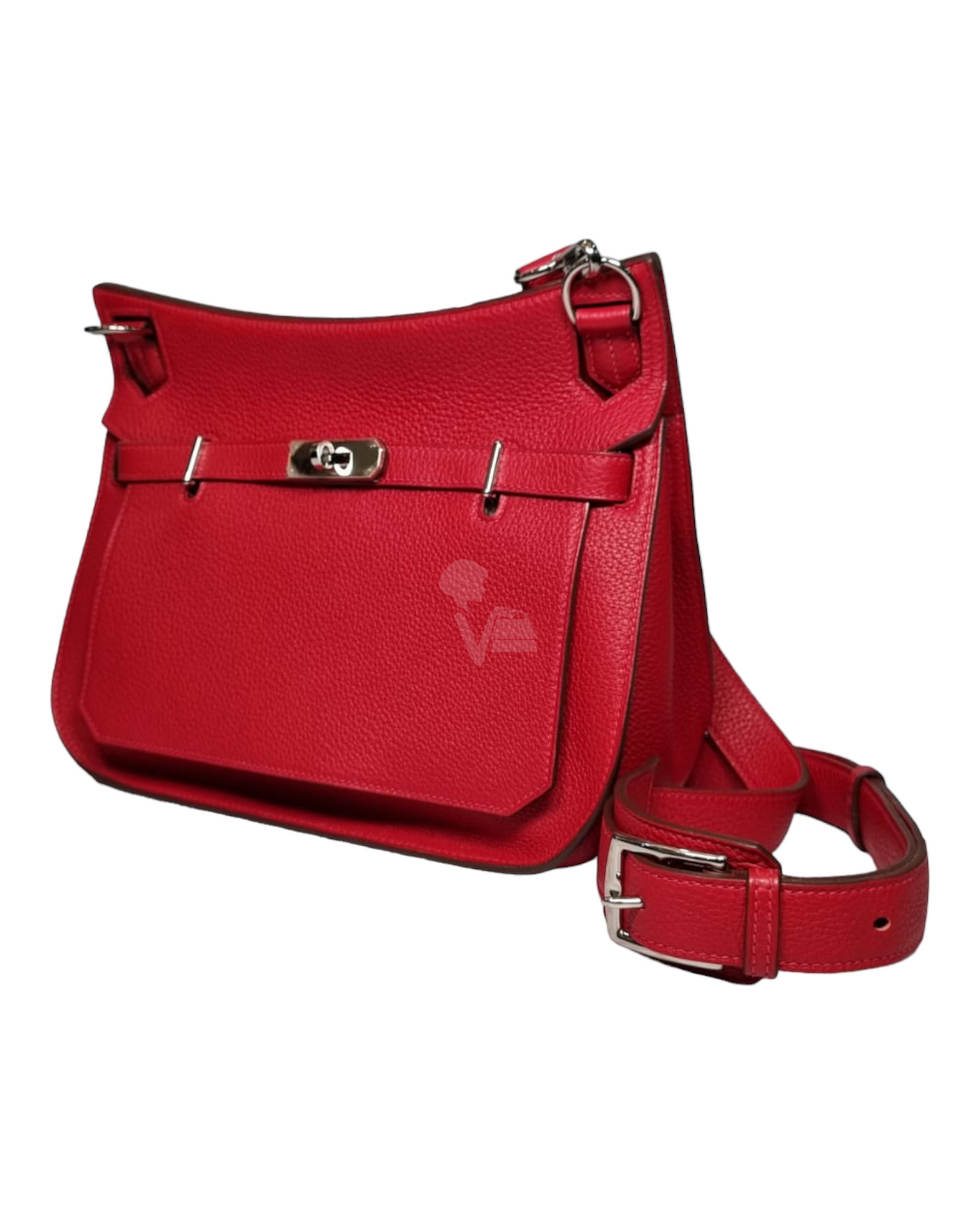 Hermes Jypsiere 28 Rouge Piment Clemence #P 2012 Size 28x12x23