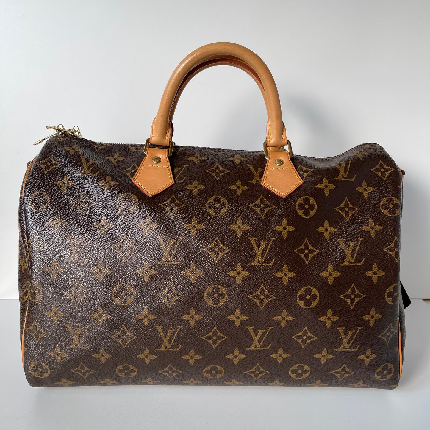 Louis Vuitton Speedy Bandou 35 Monogram Canvas 2012