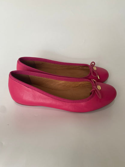 Coach Flat Shoes Fuchsia