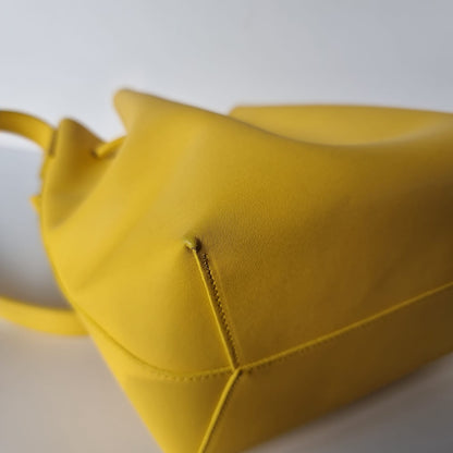 Lancaster Yellow Bucket Bag Size 24x13x24