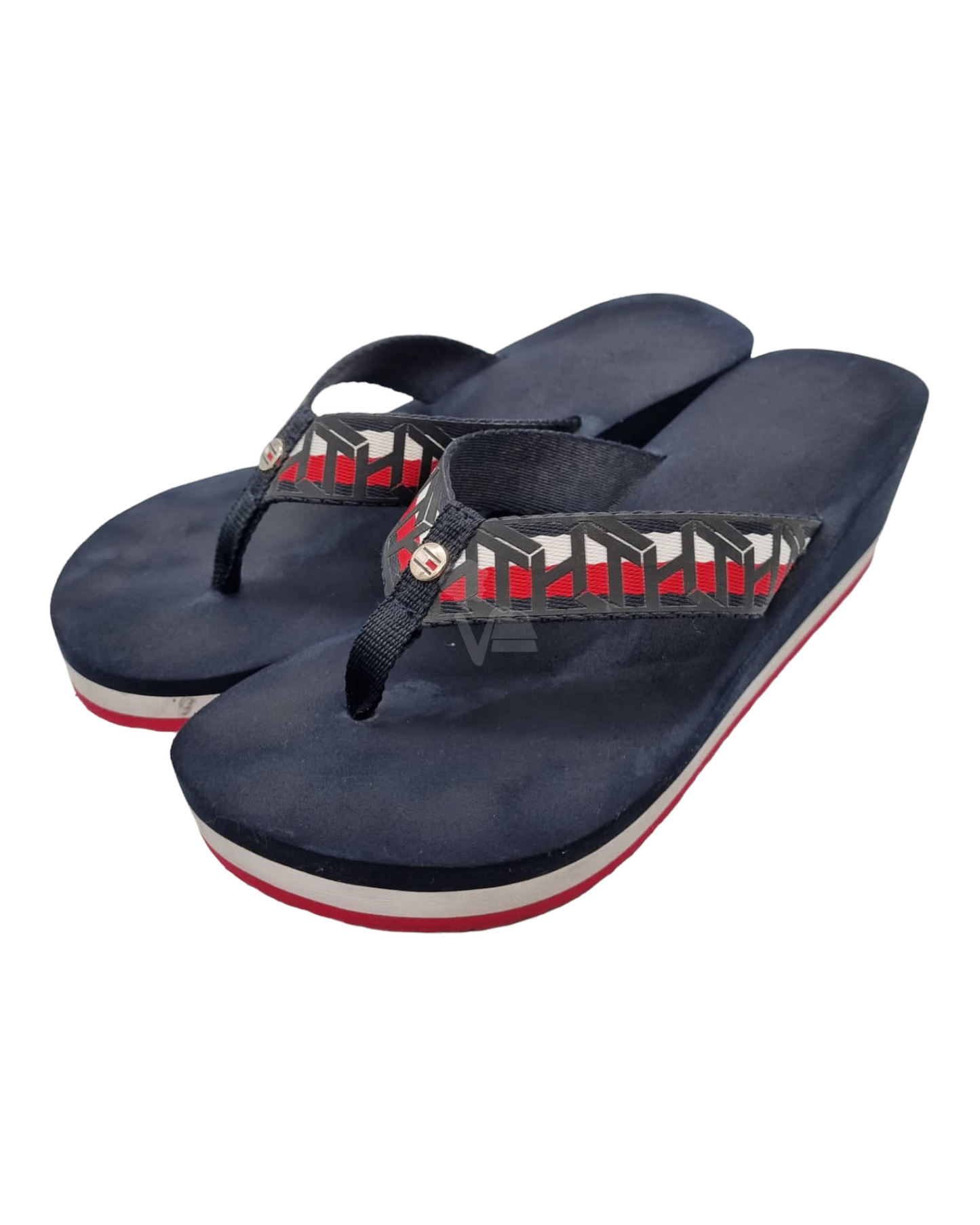 Tommy Hilfiger Woven Webbing Sandals Navy insole 25,5