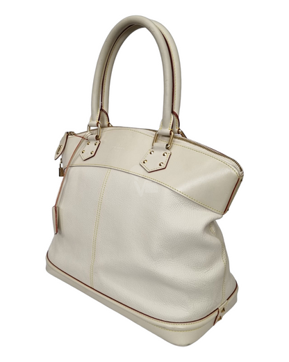 Louis Vuitton Suhali Lockit GM White 2006