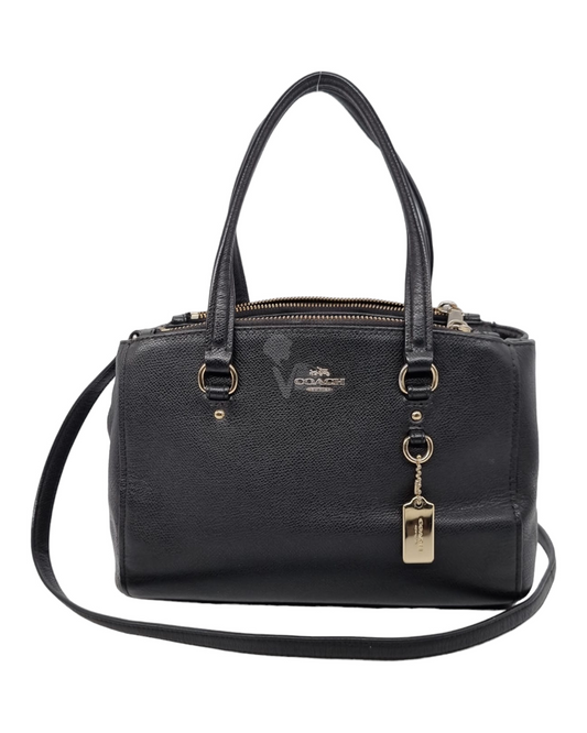 Coach Surrey Carryall Black Bag Sixe 24x7x19