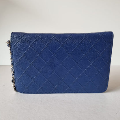 Chanel WOC Blue SHW #17 Size 19x14