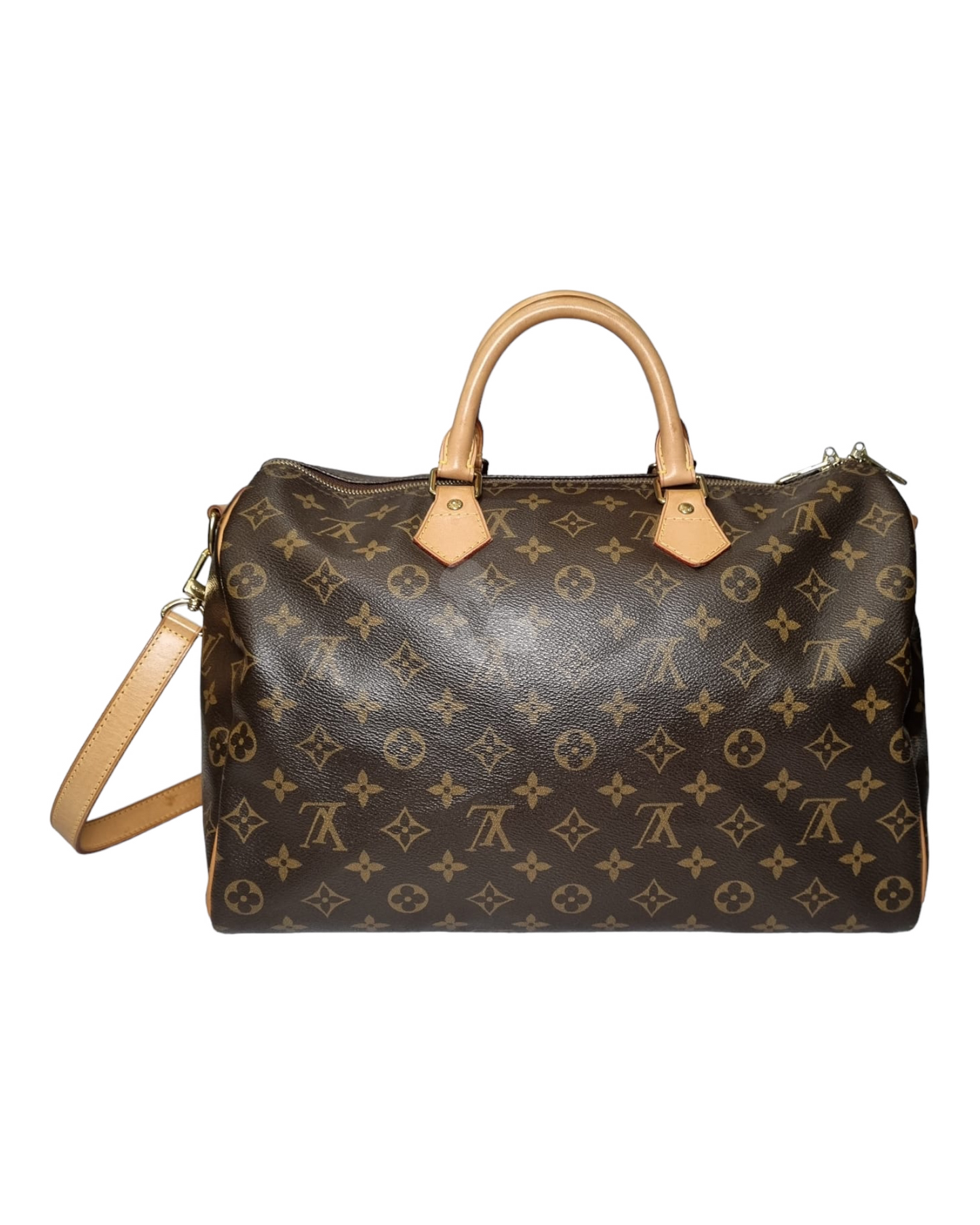 Louis Vuitton Speedy Bandou 35 Monogram Canvas 2012