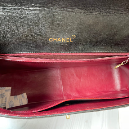 Chanel Maxi Vintage Flap Black #3