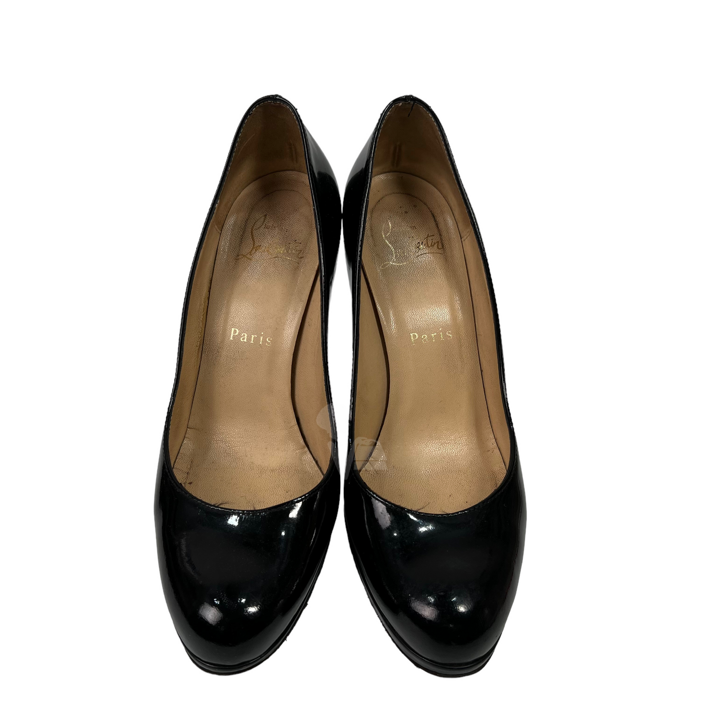 Christian Louboutin Heels Black Patent Size 37/24