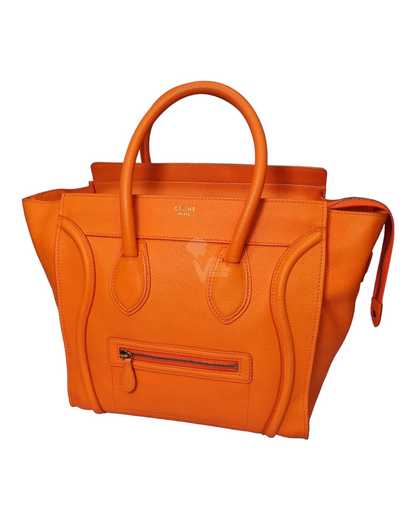 Celine Mini Luggage Fluo Orange