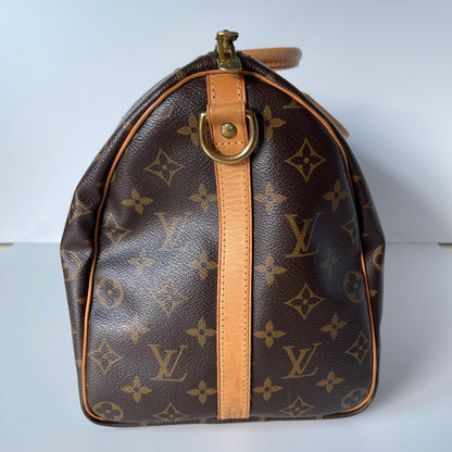 Louis Vuitton Speedy Bandou 35 Monogram Canvas 2012