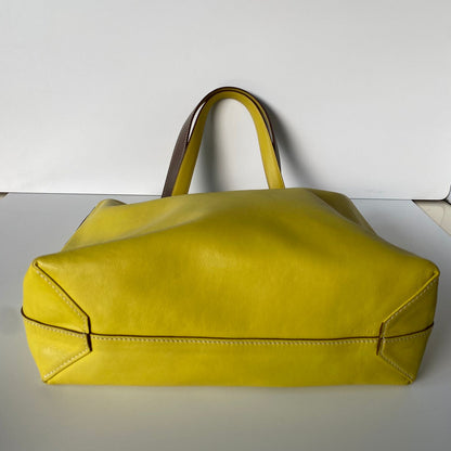 Hermes Sens Etoupe Lime Clemence Leather #O 2011