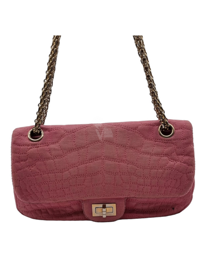 Chanel Reissue Canvas Pink #11