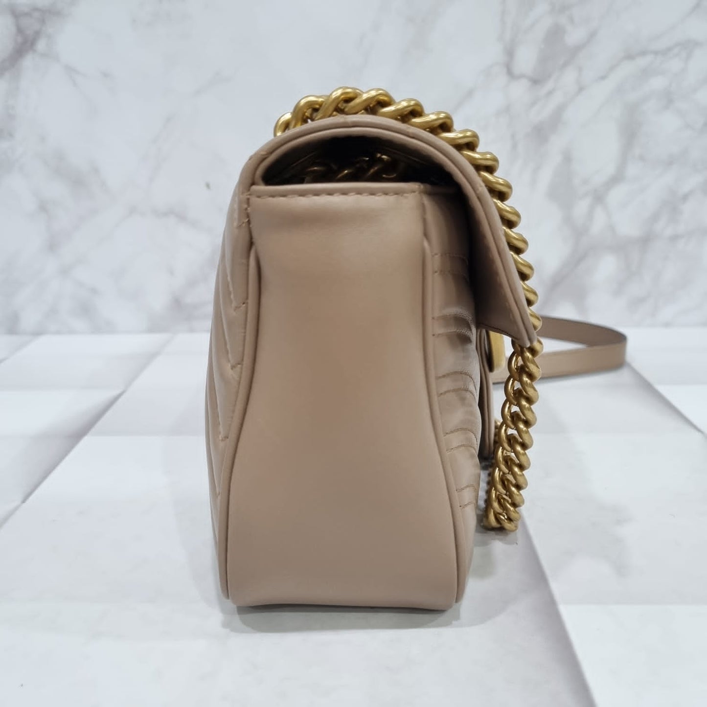 Gucci GG Marmont Small Nude 2022