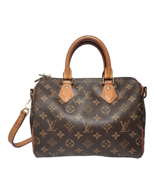 Louis Vuitton Speedy Bandou 25 Monogram 2019 Size 25x15x22