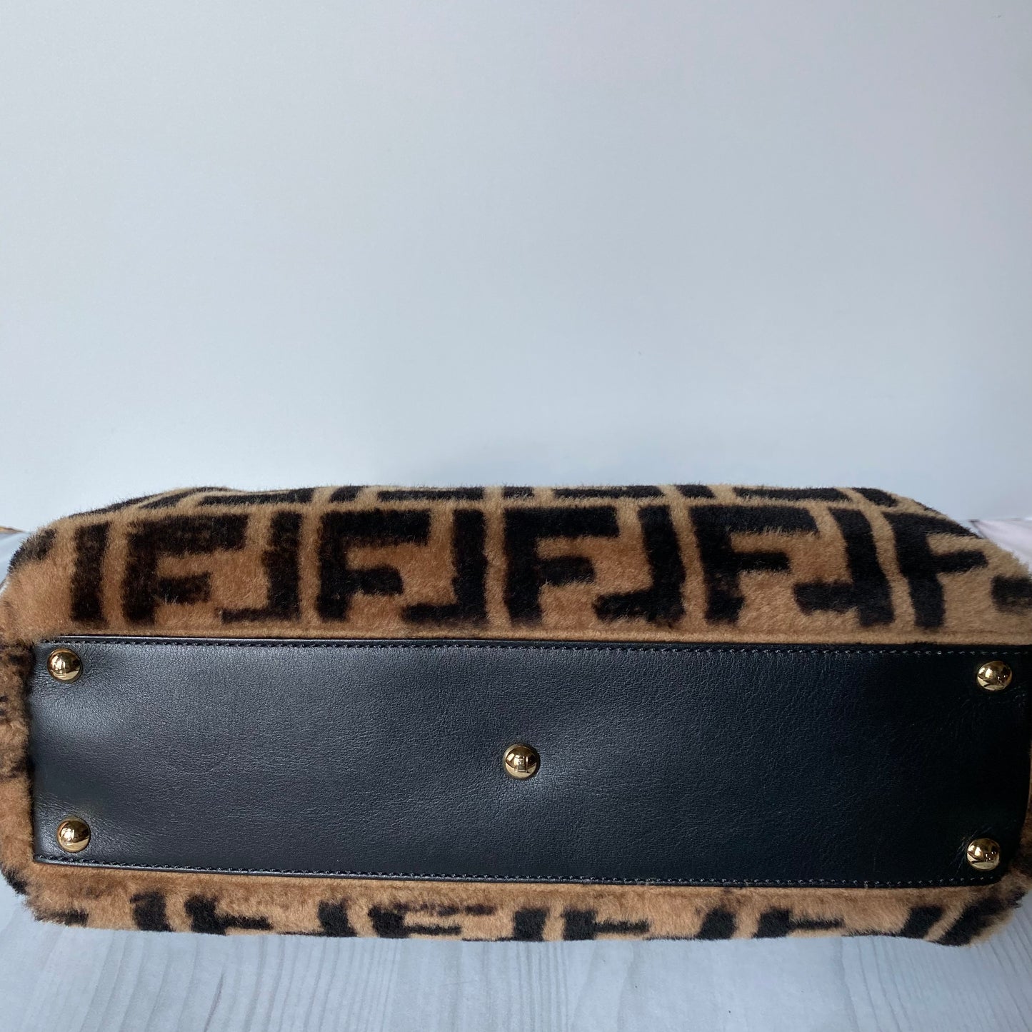 Fendi Peekaboo Regular Montone Macro 2019