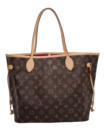 Louis Vuitton Neverfull MM Mono 2023 CHIP NBU Size 32x16x28