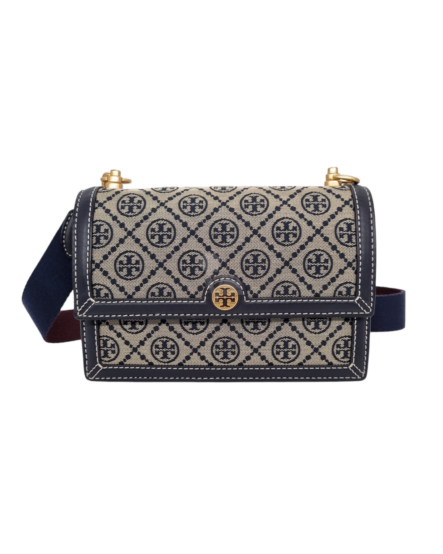 Tory Burch Monogram Jacquard SIze 23x10x18