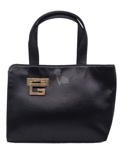 Gucci GG Vintage Mini Handbag Black Size 16x3x13