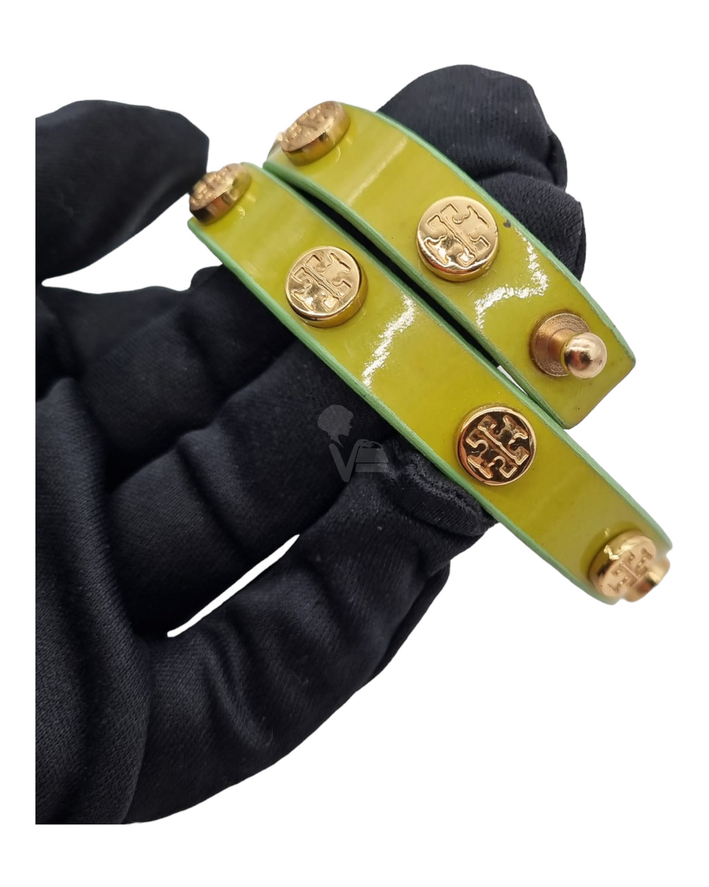 Tory Burch Jewelry Leather Bracelet Green P. 39